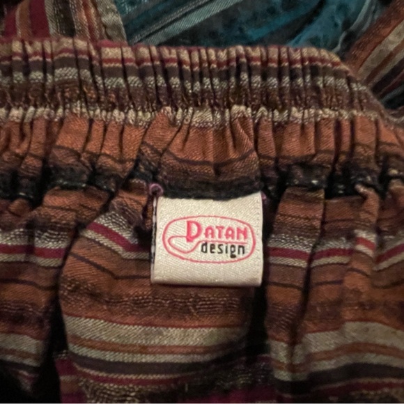 Wide-Leg Palazzo Pant Gauchos Culottes Wide-Leg Palazzo Pant 100%Cotton - Picture 5 of 8